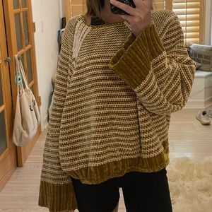 Anthropologie chenille sweater